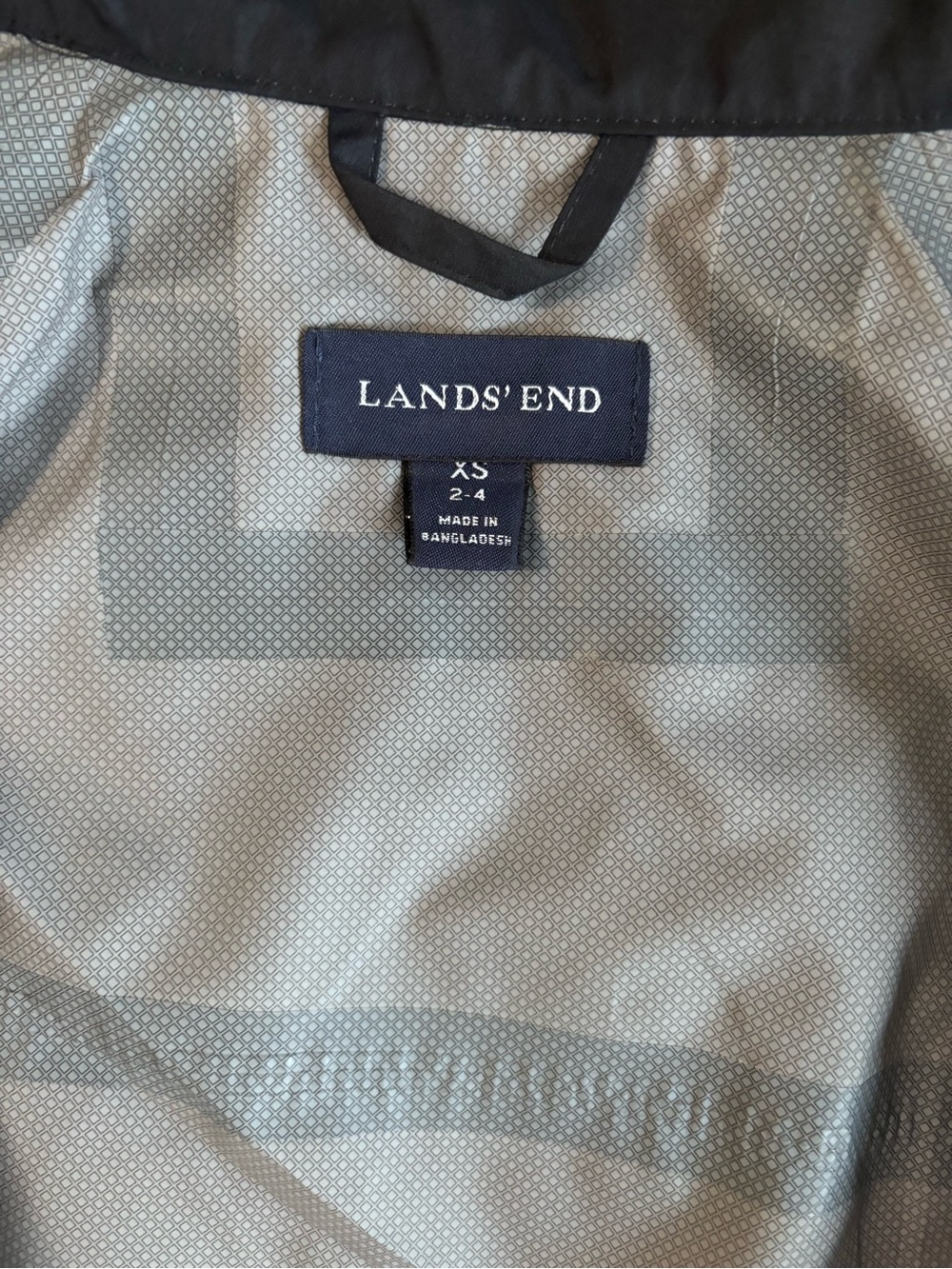 NWOT Lands End Rain Jacket - Picture 5 of 9